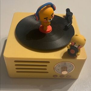 Kakao Friend Bluetooth Speaker Record Player